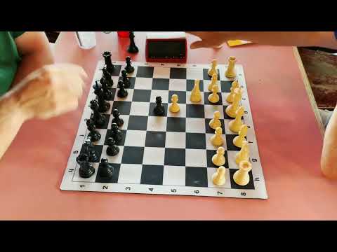 John vs Garret  - blitz chess 20220424