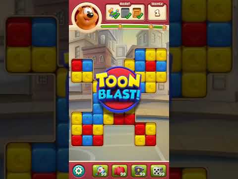 Toon Blast 3341 - 3350 ??!! 🌛 🌞 🌜