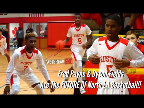 Fred Payne & Dyson Fields Are The FUTURE Of North LA Basketball!! Ruston Jr High Highlights