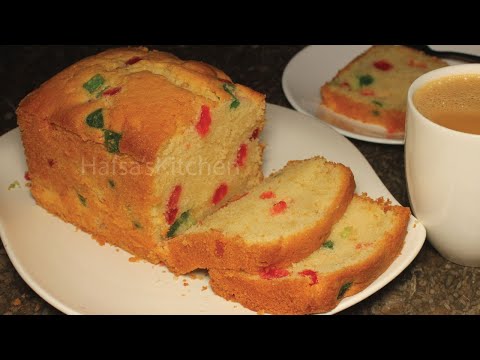 Tutti Frutti Tea Cake without Oven | Cake without Oven | Tea time Recipe