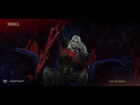 MOONSTONE AWAKEN NO CTP  REVIEW - KNULL STAGE 6 - ONE SHOT CULL STAGE 99 | Marvel Future Fight