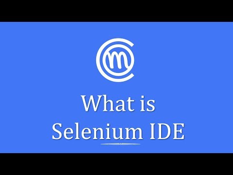 What is Selenium IDE? Video