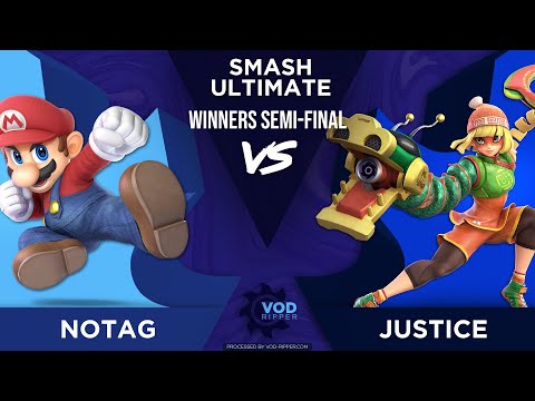 NoTag (Mario) vs Justice (Min Min) - Winners Semi-Final - Grinds & Shines #4