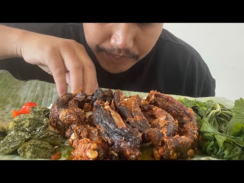 Eating Smoked Pork With Axone Mukbang | Naga Mukbang | Naga Food | Naga Food Mukbang | Bite Of Naga 