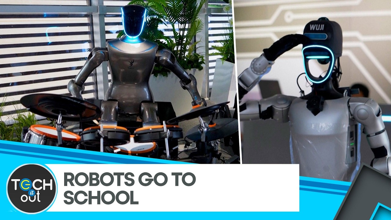 China Opens A School Where Robots Learn Real-World Jobs | Tech It Out