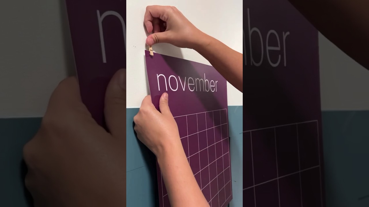 How to Hang Our Wall Calendars (Part 4)