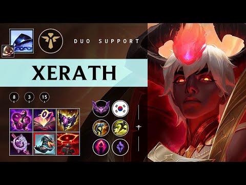 Xerath Support vs Mel - KR Master Patch 25.24