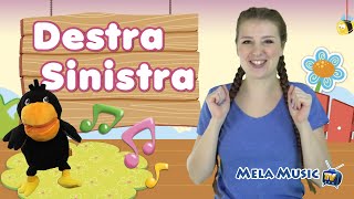 La destra e la sinistra con Aurora e Theo - Canzoni per bambini @Renatoloscienziato