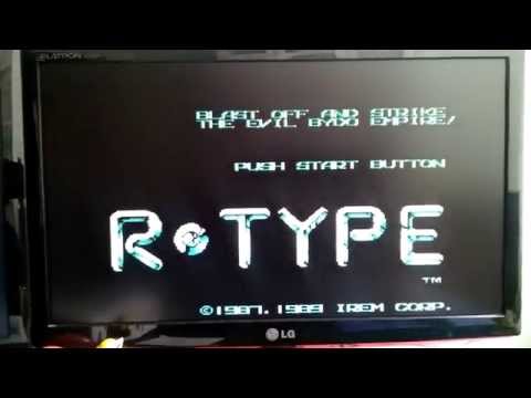 X68000 XVI Compact test - R-Type