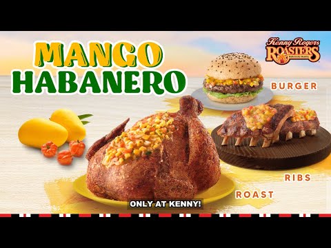 DEVE TENTAR: O novo Mango Habanero de Kenny Rogers Roasters!