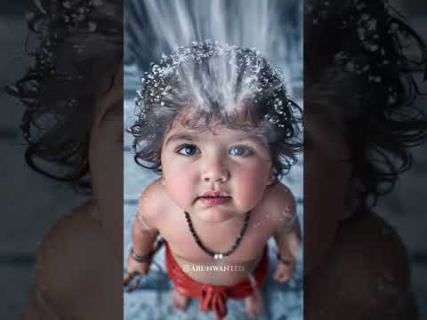 ✨ The Birth of Lord Ganesha | Story of Gajanan ✨ #shorts #shortsfeed #ai #animation #ganesh