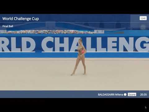 Dina Averina (RUS) World Challenge Cup Kazan 2019 Ball final 23,450