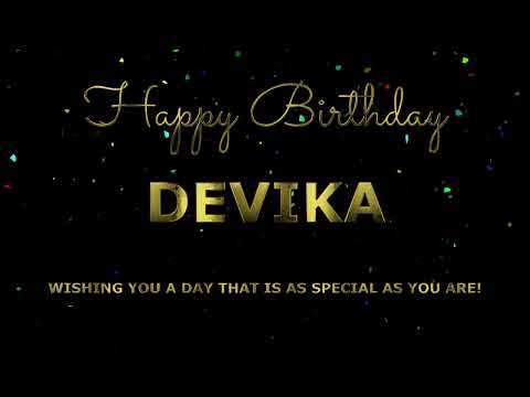 Happy Birthday Devika