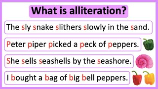 What is alliteration 🤔 | Alliteration in English | Learn with examples