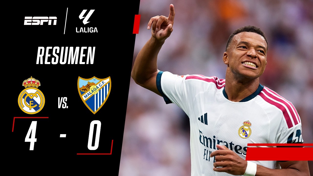 EL REAL MADRID DE MOURINHO SIGUE IMPARABLE: APLASTÓ AL MÁLAGA | Real Madrid 4-0 Málaga | RESUMEN