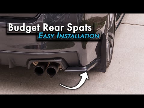 Rear Spats Installation Tips (2015+ WRX)