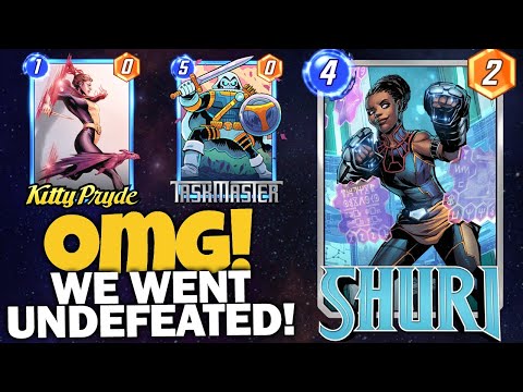 I Went UNDEFEATED with this Shuri Kitty Deck! | Marvel Snap Deck Guide
