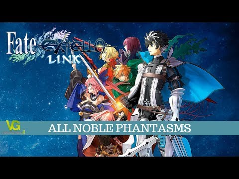 Fate/Extella LINK - All Noble Phantasms | PS4