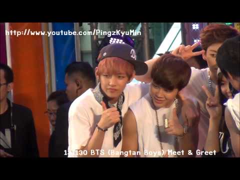 [FANCAM] 131130 BTS (Bangtan Boys) - Meet&Greet - V & Jimin Cut ver.