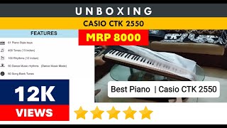 Video thumbnail for Casio CTK 2550 | Casio Keyboard Unboxing | 2024 by Ashok Dwivedi