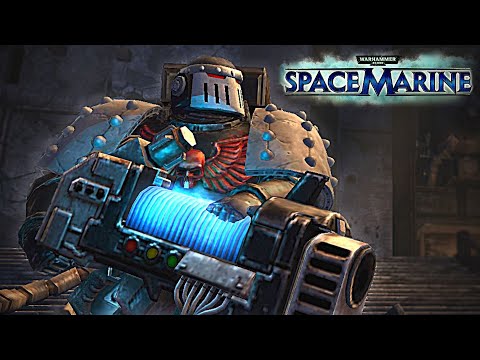 Behold the Iron Champion with Plasma Cannon | Warhammer 40,000: Space Marine, Augmented Mod
