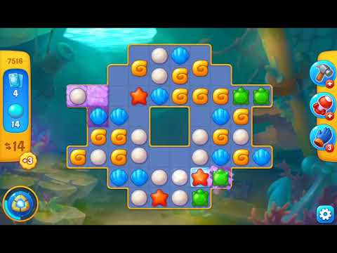 Fishdom 2022 - Level 7516   #playrix #fishdom #gaming