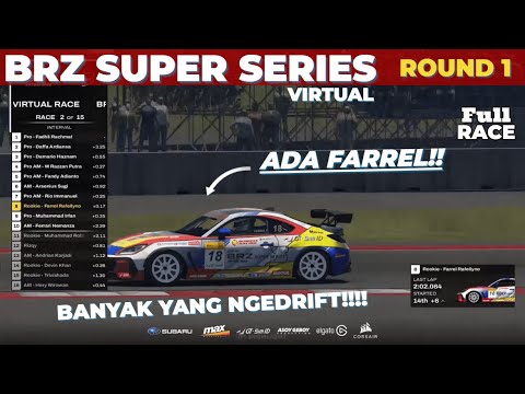 [FULL RACE] BRZ SUPER SERIES VIRTUAL ROUND 1 - MANDALIKA CIRCUIT 2025