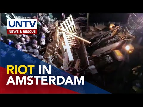 Away ng riot police at protesters sa University of Amsterdam, nagdulot ng gulo sa US campuses