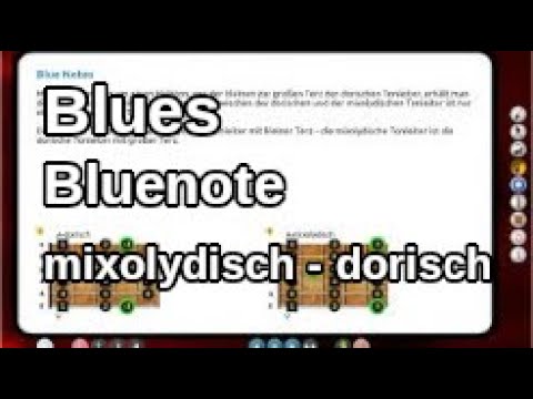 Blues Bluenote   Dorisch Mixolydisch