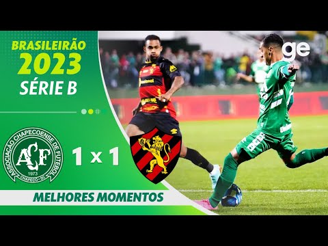 Gols e lances de Chapecoense x Sport