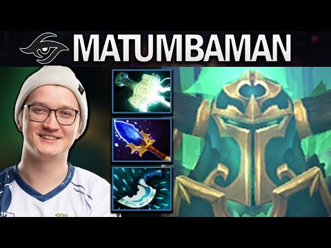 SECRET.MATUMBAMAN GOES AGHANIMS WITH WRAITH KING - DOTA 2 7.25 GAMEPLAY