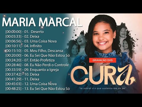 Maria Marçal || 1 HORA DE MARIA MARÇAL PARA LOUVAR E ADORAR A DEUS - AS MAIS TOCADAS EM 2025