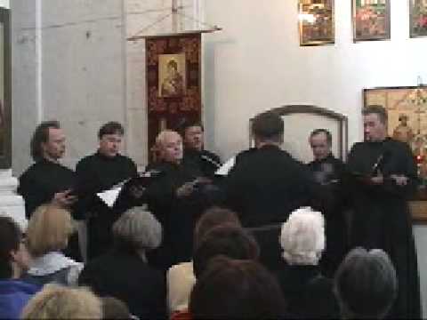 Russian Men's Choir in Moscow