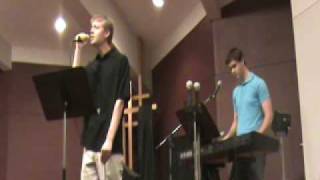 Josiah House singing I Look upon Your Hill