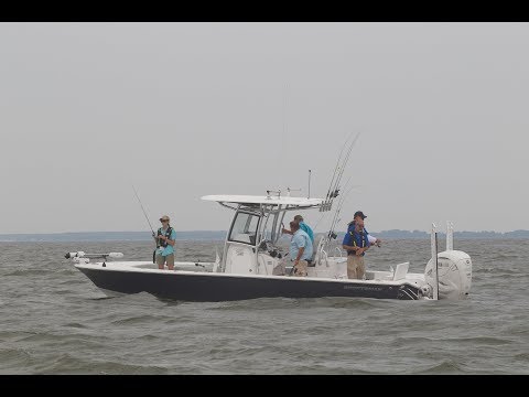 Sportsman 267 OE Bay Boat Review and Sea Trial