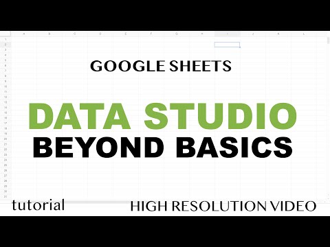 Google Data Studio Dashboard with Calculated Fields Tutorial Part 1