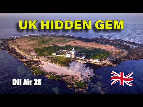 Coquet Island - Hidden Gem of Northumberland Coast | Drone View of a Medieval Island Sanctuary