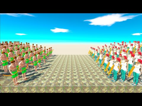 RANGED TOURNAMENT 50v50 - Animal Revolt Battle Simulator ARBS