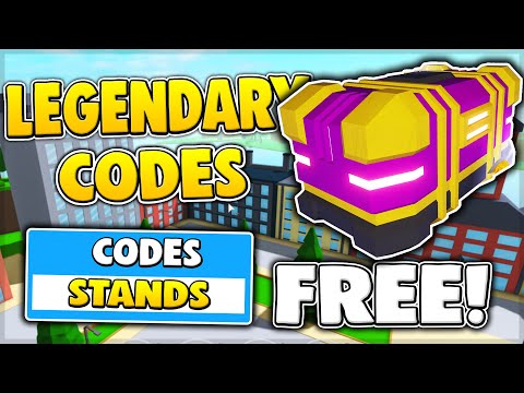 NEW *FREE STANDS UPDATE* CODES in ANIME FIGHTING SIMULATOR! (ROBLOX)