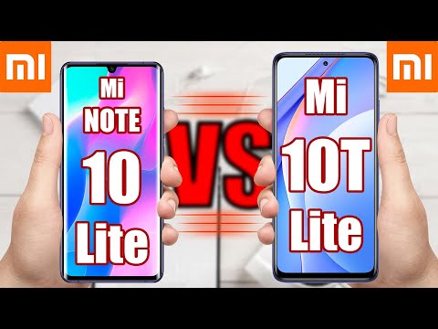 Xiaomi Mi Note 10 Lite vs Xiaomi Mi 10T Lite