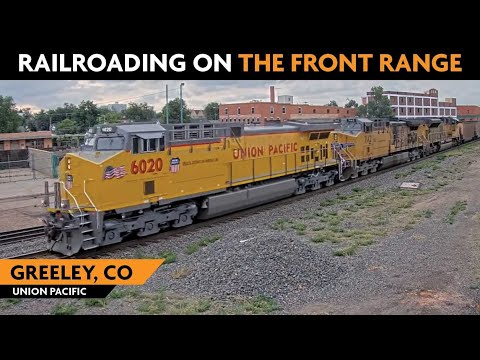 Greeley, Colorado, USA | LIVE Train Camera (Fixed View - South)