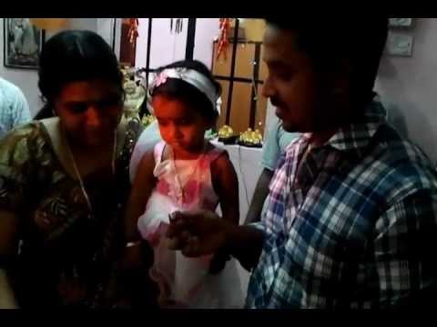 Vaiga's 1st Birthday cake cutting.mp4