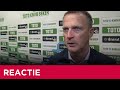 Reactie Van den Brom | Willem II - AZ | Beker