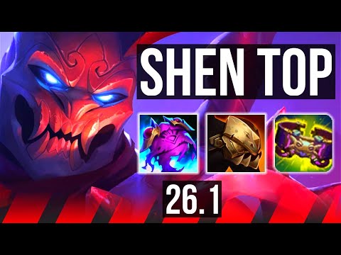 SHEN vs MALPHITE (TOP) | EUW Master | 26.1