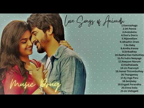 Tamil Love Songs | Anirudh Love Hits/ Melody songs tamil / Romantic Love / 2k love songs #பாடல்கள்