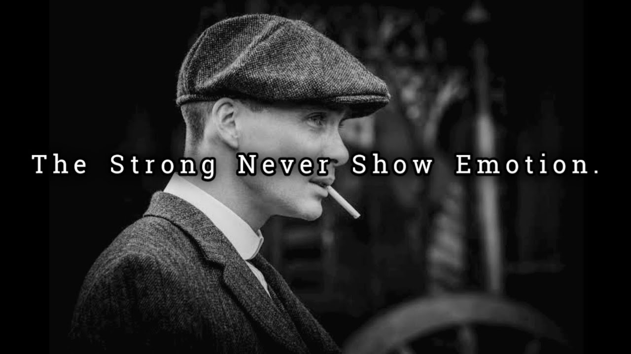 Be Cold, The Strong Never Show Emotion