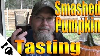 🍺Tasting Malted Pumpkin Seed Smashed Pumpkin Beer w/ Mrs. Bored!🎃