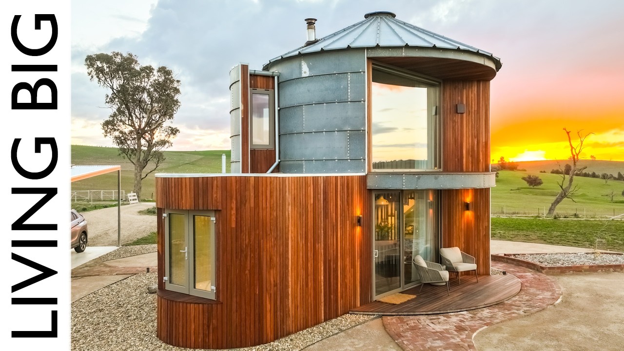 This Silo Home is an Architectural Wonder!