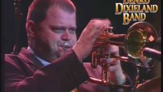 Music video thumbnail preview for The Sheik Of Araby - BENKO DIXIELAND BAND feat. Mike Vax and Bela Szaloky by Benkó Dixieland Band