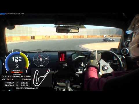 150201 S2000　TSUKUBA CIRCUIT TC2000 1'03.506 ZⅡ☆265/35R18 Trackvison